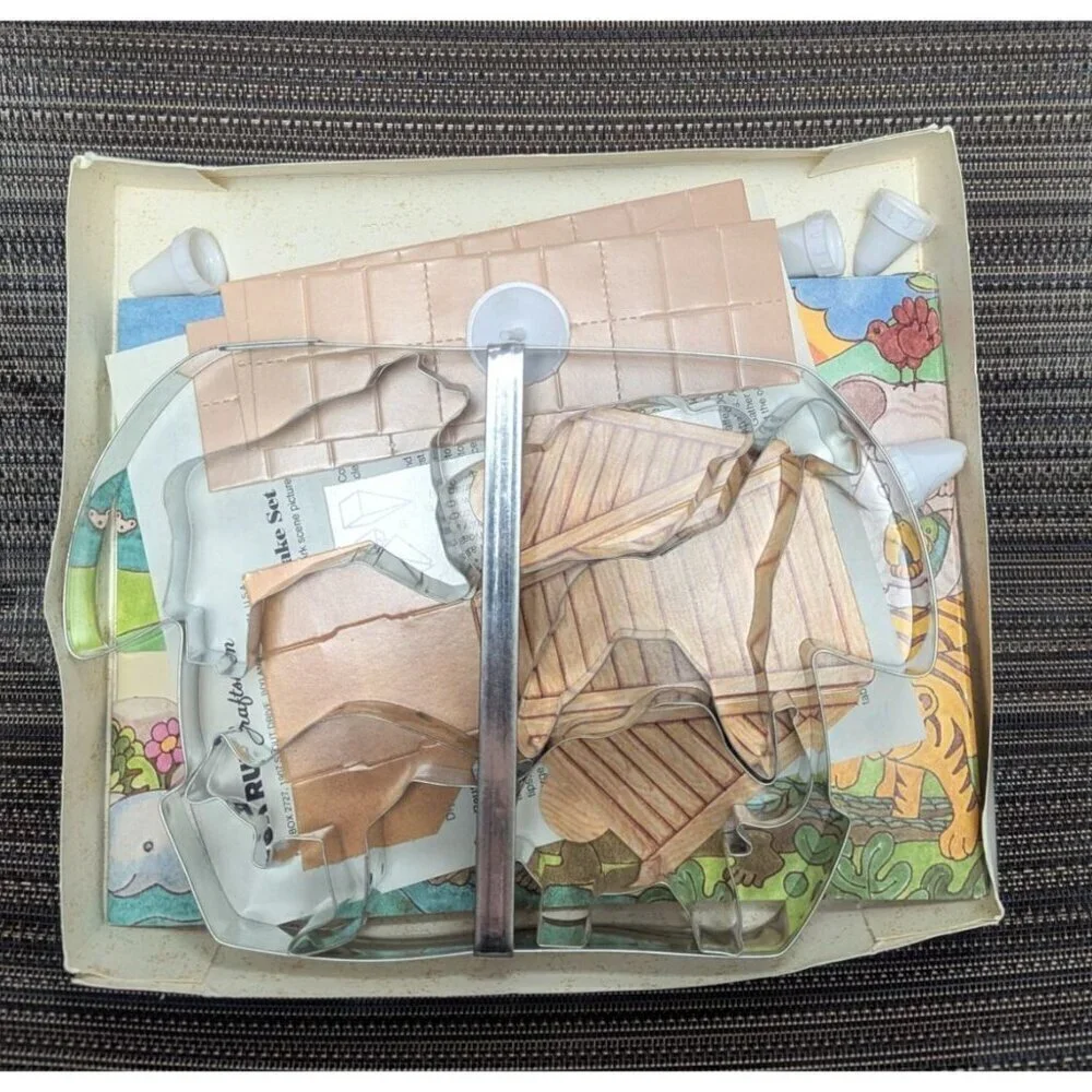 Noah’s Ark Bake Set by Fox Run Vintage Complete New